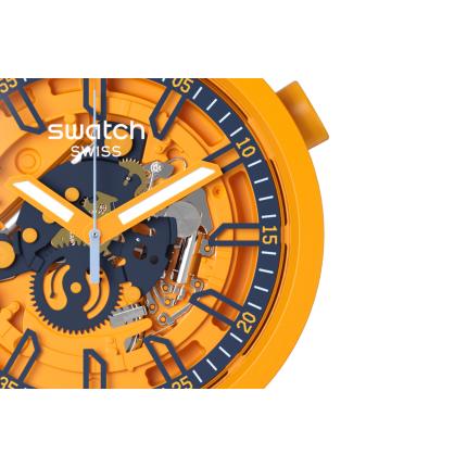 SWATCH BIG BOLD FRESH ORANGE 47MM SB01O101