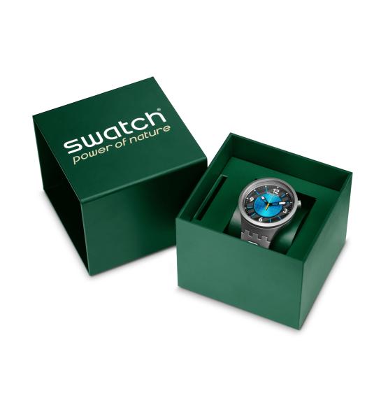 SWATCH BIG BOLD FROSTBLOOM 47MM SB07S116G