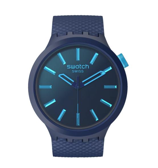 SWATCH BIG BOLD INDIGO GLOW 47MM SB05N113