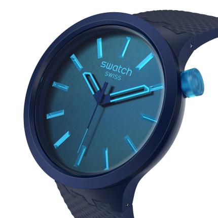 SWATCH BIG BOLD INDIGO GLOW 47MM SB05N113