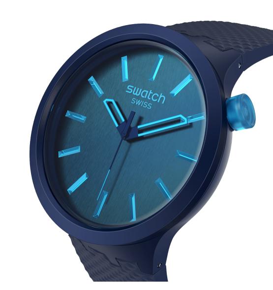 SWATCH BIG BOLD INDIGO GLOW 47MM SB05N113