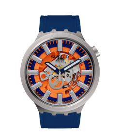 SWATCH BIG BOLD IRONY ORANGE IN THE WORKS 47MM SB07S114
