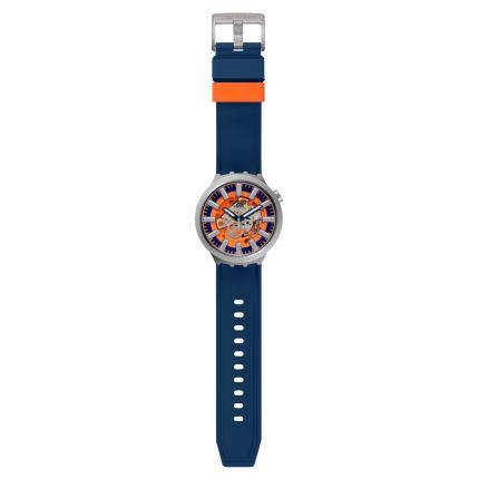 SWATCH BIG BOLD IRONY ORANGE IN THE WORKS 47MM SB07S114