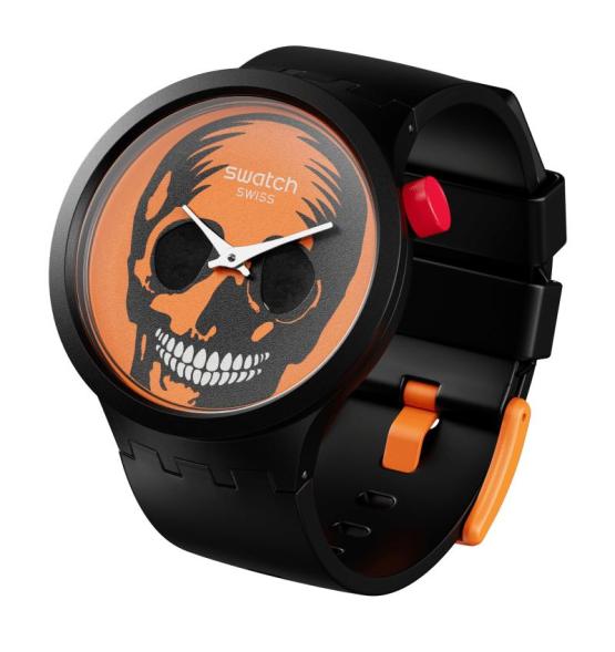 SWATCH BIG BOLD IT`S SPOOKY TIME SB03B700