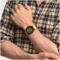 SWATCH BIG BOLD MUSTARD SKIES SB03B109