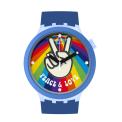 SWATCH BIG BOLD PEACE HAND LOVE 47MM SB03N105