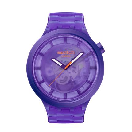 SWATCH BIG BOLD PURPLE JOY 47MM SB05V103