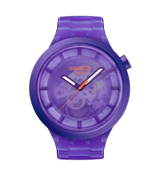SWATCH BIG BOLD PURPLE JOY 47MM SB05V103