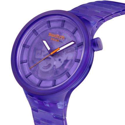 SWATCH BIG BOLD PURPLE JOY 47MM SB05V103