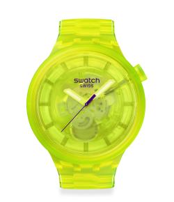 RELOJ SWATCH BIG BOLD YELLOW JOY 47MM SB05J103