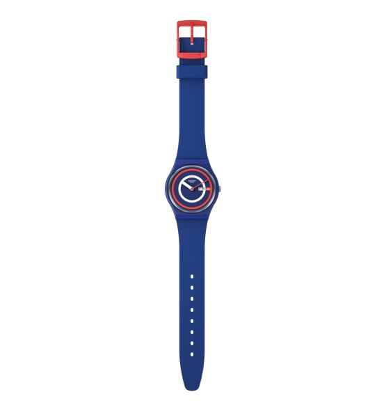 SWATCH BLUE TO BASICS 34MM SO28N703