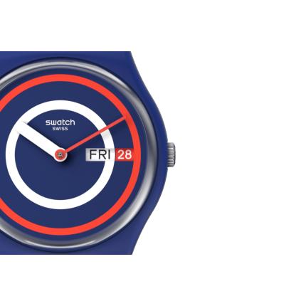 SWATCH BLUE TO BASICS 34MM SO28N703