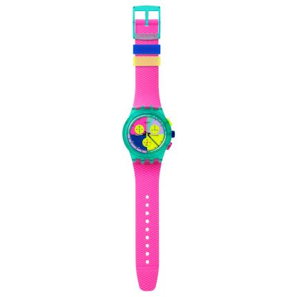 SWATCH CHRONO PLASTIC NEON FLASH ARROW 42MM SUSG408