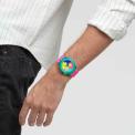 SWATCH CHRONO PLASTIC NEON FLASH ARROW 42MM SUSG408