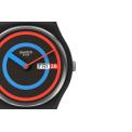 SWATCH CIRCLING BLACK 34MM SO28B706