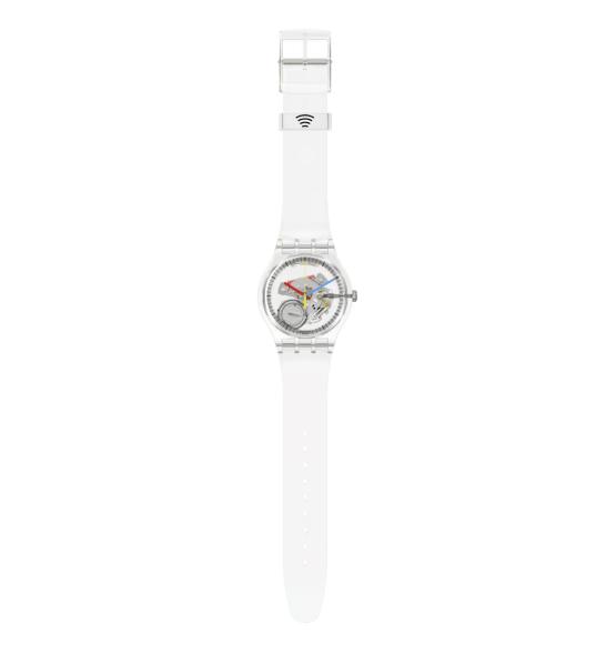 SWATCH CLEARLY NEW GENT PAY! SO29K115-5300