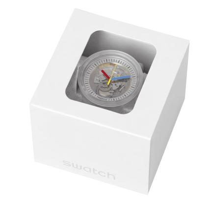SWATCH BIG BOLD CLEARLY PAY! 47 MM