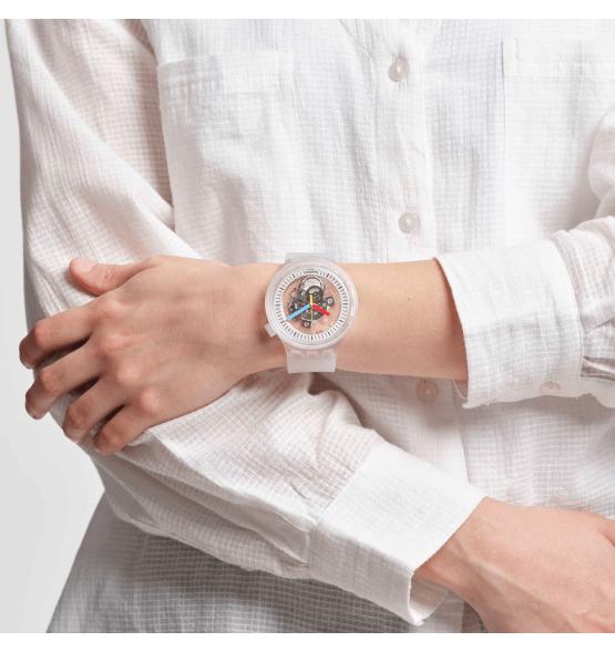 SWATCH BIG BOLD CLEARLY PAY! 47 MM