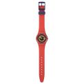 SWATCH CONCENTRIC RED 34MM SO28R702