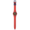 SWATCH CONCENTRIC RED 34MM SO28R702