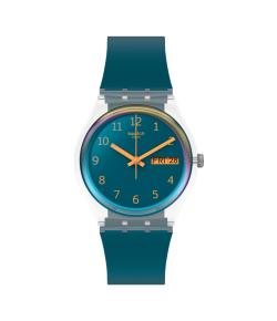 SWATCH GENT BLUE AWAY 34MM SO28K700