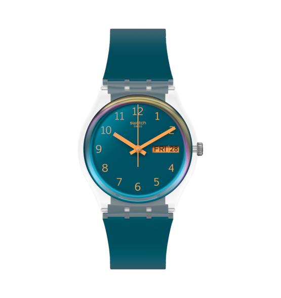 SWATCH GENT BLUE AWAY 34MM SO28K700