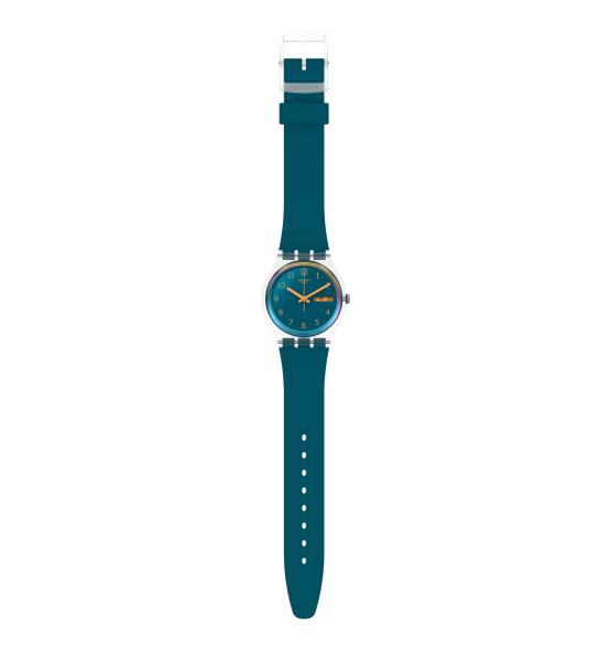 SWATCH GENT BLUE AWAY 34MM SO28K700