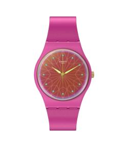 SWATCH GENT FANTASTIC FUCHSIA 34MM SO28P110