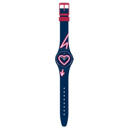 SWATCH GENT FLASH OF LOVE 34MM GN267