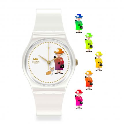 SWATCH GENT HOW MAJESTIC 34MM GZ711