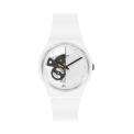 SWATCH GENT LIVE TIME WHITE SO31W101