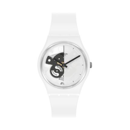 SWATCH GENT LIVE TIME WHITE SO31W101