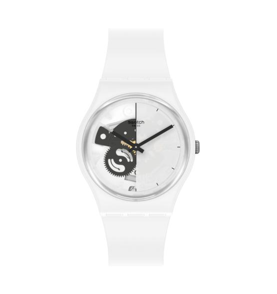 SWATCH GENT LIVE TIME WHITE SO31W101