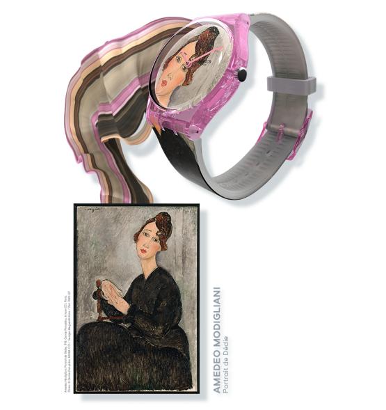 SWATCH GENT PORTRAIT OF DÉDIE, BY AMEDEO MODIGLIANI GZ356