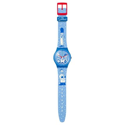 SWATCH GENT TWO TONE TIDINGS 34MM SO28Z126