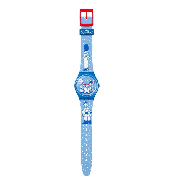 SWATCH GENT TWO TONE TIDINGS 34MM SO28Z126