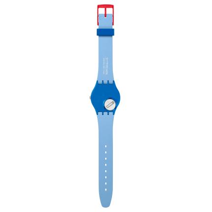 SWATCH GENT TWO TONE TIDINGS 34MM SO28Z126