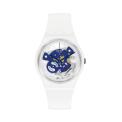 SWATCH GENT TIME TO BLUE SMALL SO31W103