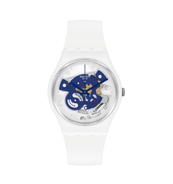 SWATCH GENT TIME TO BLUE SMALL SO31W103