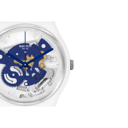 SWATCH GENT TIME TO BLUE SMALL SO31W103