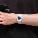 SWATCH GENT TIME TO BLUE SMALL SO31W103