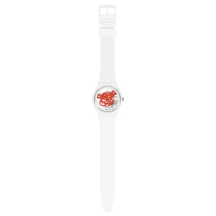 SWATCH GENT TIME TO RED SMALL SO31W104