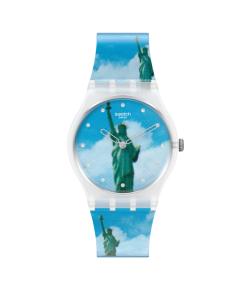 SWATCH GENT X MOMA NEW YORK BY TADANTORI YOKOO 34MM GZ351