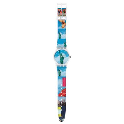 SWATCH GENT X MOMA NEW YORK BY TADANTORI YOKOO 34MM GZ351