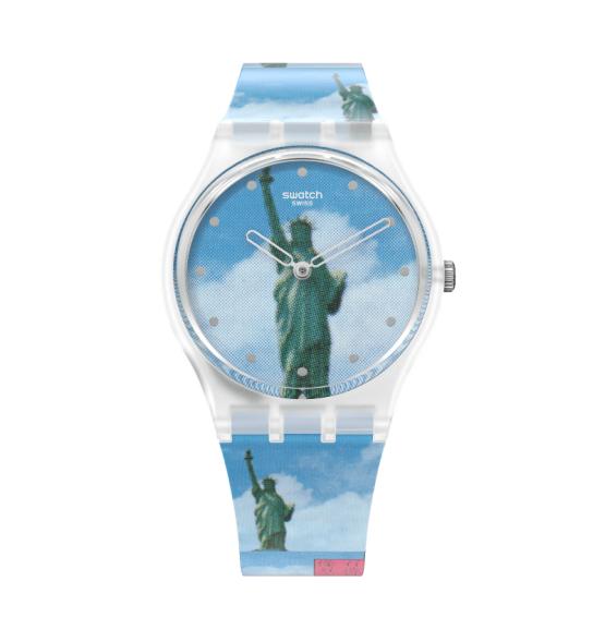 SWATCH GENT X MOMA NEW YORK BY TADANTORI YOKOO 34MM GZ351