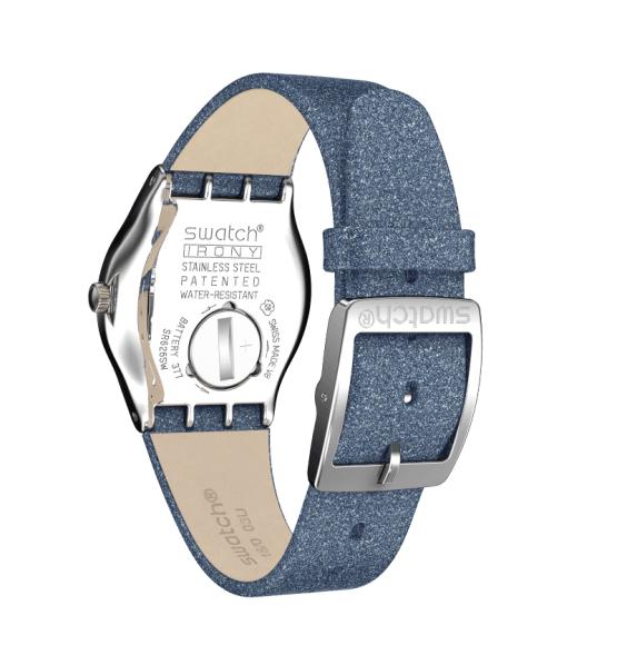 SWATCH IRONY LADY BLUE SPARKLE YLS221