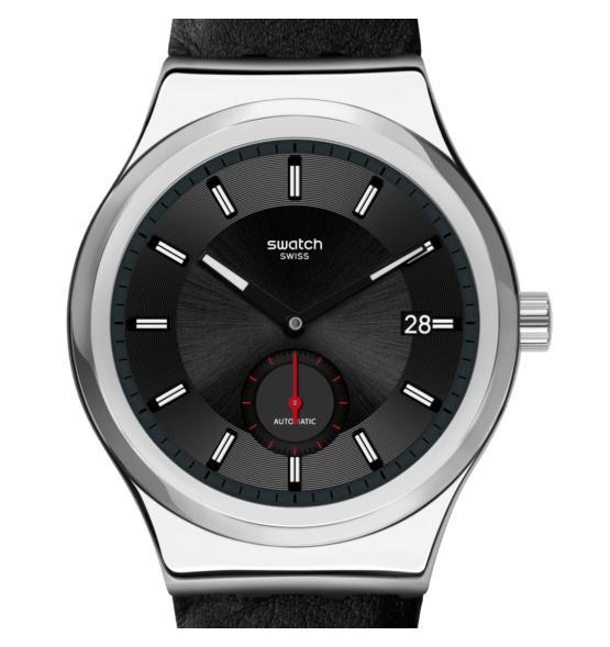 SWATCH IRONY PETITE SECONDE BLACK 42MM SY23S400