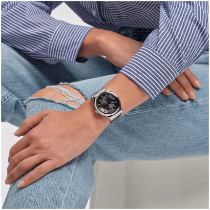 SWATCH IRONY PETITE SECONDE BLACK 42MM SY23S400