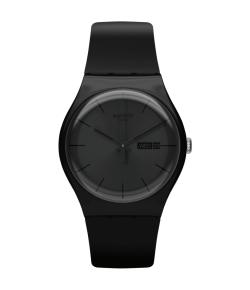 SWATCH NEW GENT BLACK REBEL AGAIN 41MM SO29B706