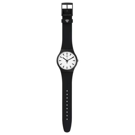 SWATCH NEW GENT BLACKBACK PAY! 41MM SVIB105-5300